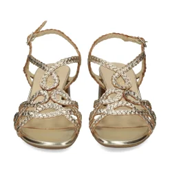 LÓPEZ Sandalias con tacón de Mujer 20041 FUMO