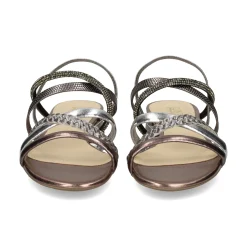 LÓPEZ Sandalias planas de Mujer 24640 MULTI PIRITA
