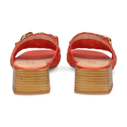 LÓPEZ Sandalias planas de Mujer 22691 NARANJA