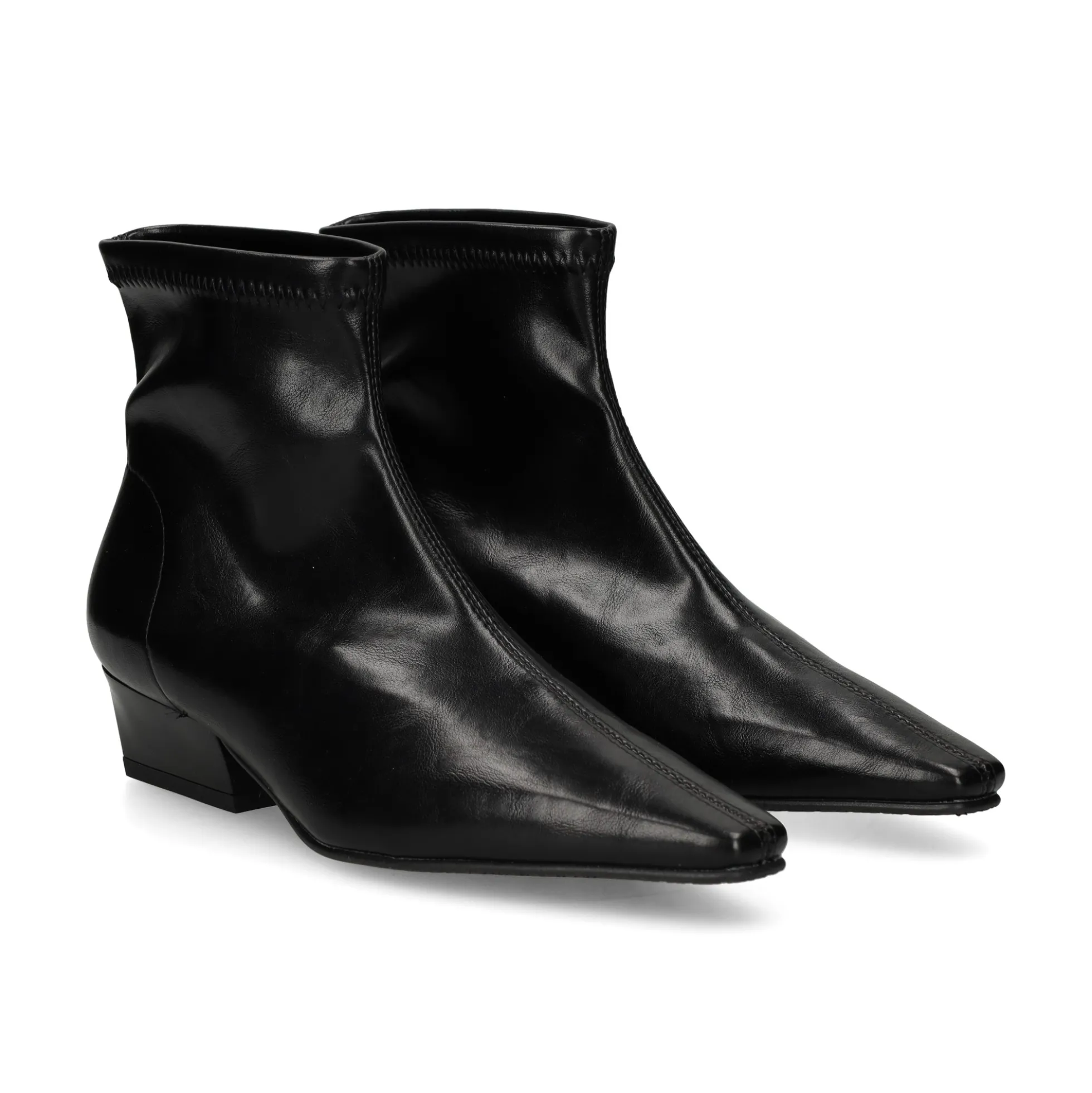 MISS ELASTIC Botines con tacón de Mujer 078055 NEGRO