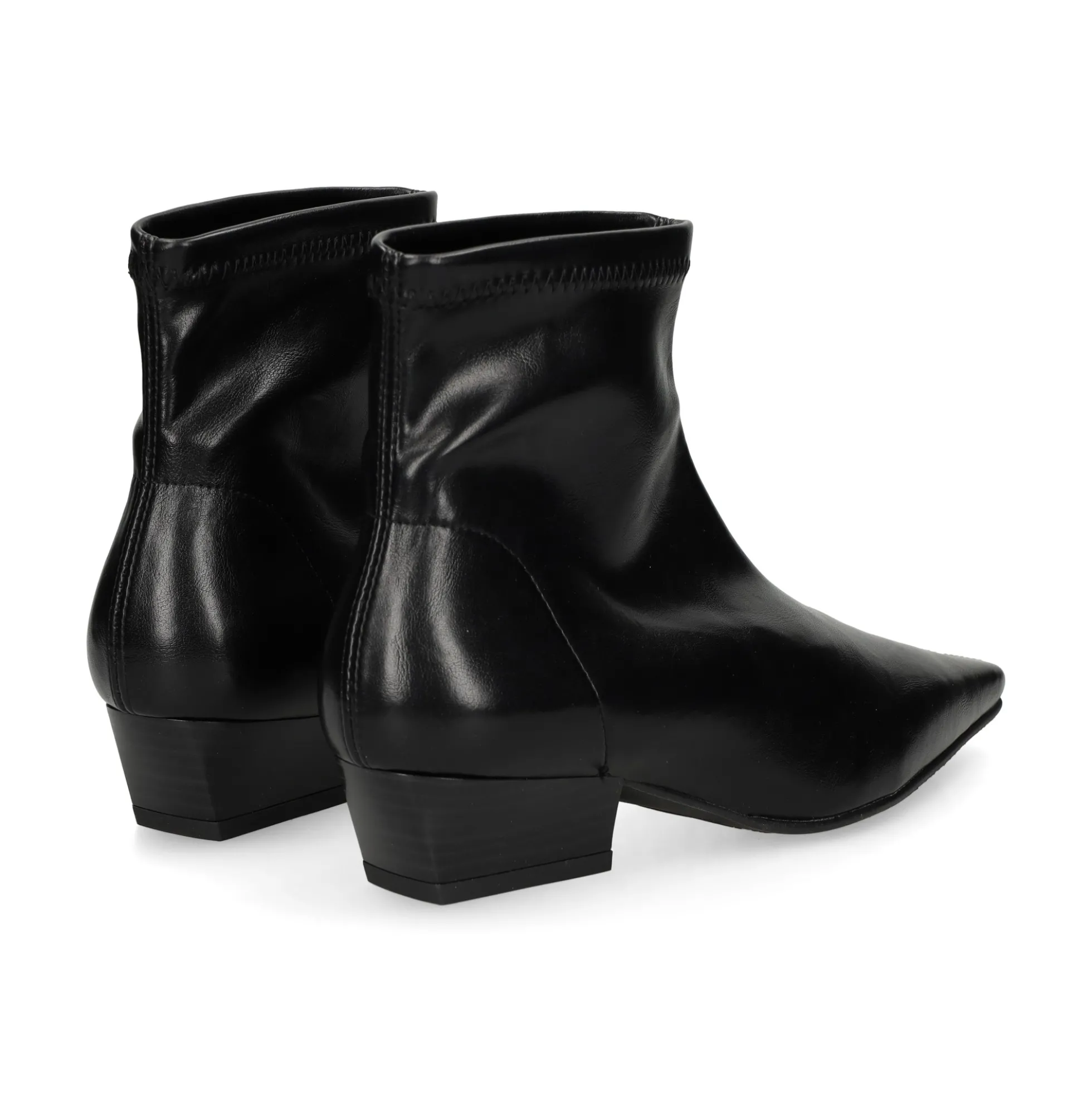 MISS ELASTIC Botines con tacón de Mujer 078055 NEGRO