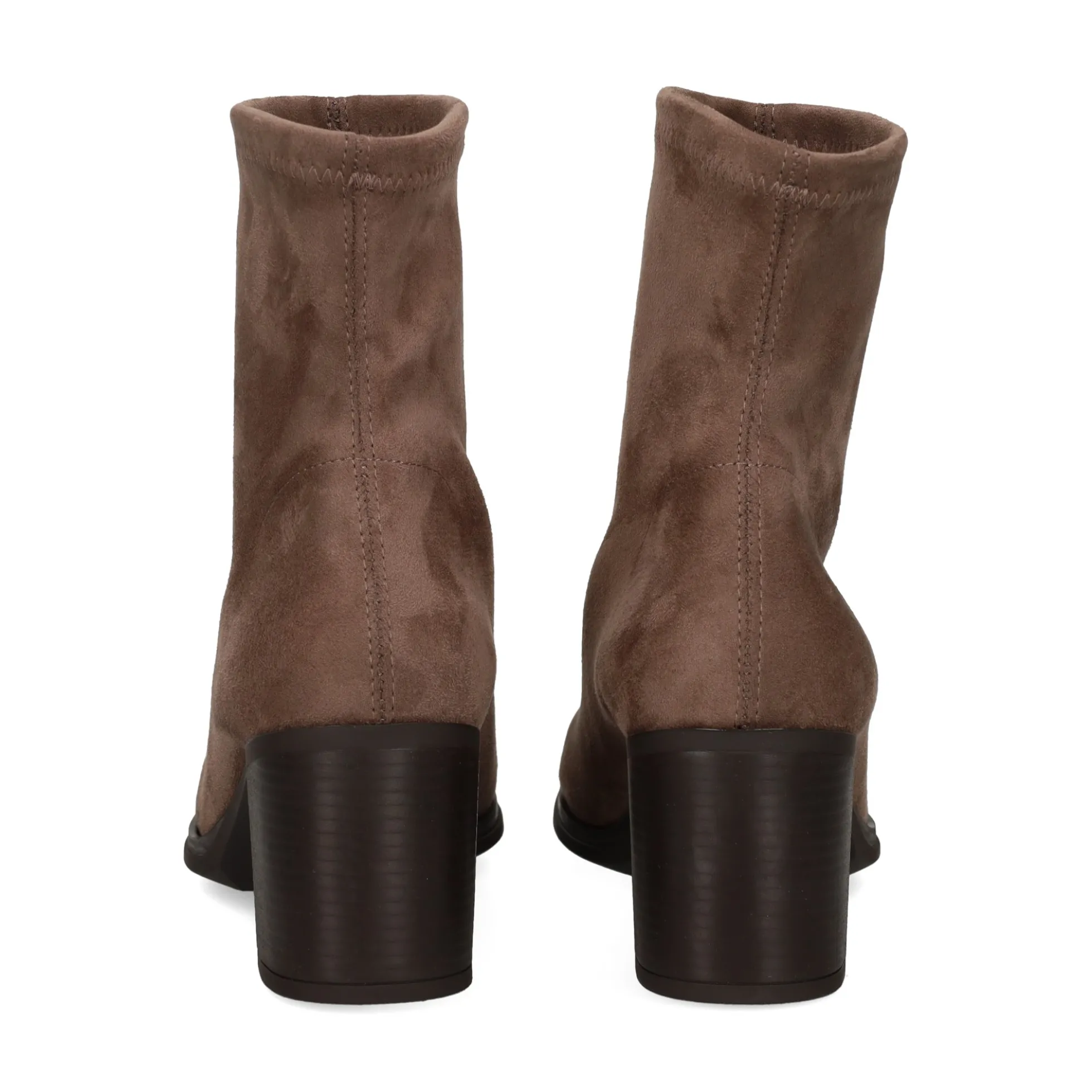 MISS ELASTIC Botines con tacón de Mujer 76200 36 TOPO