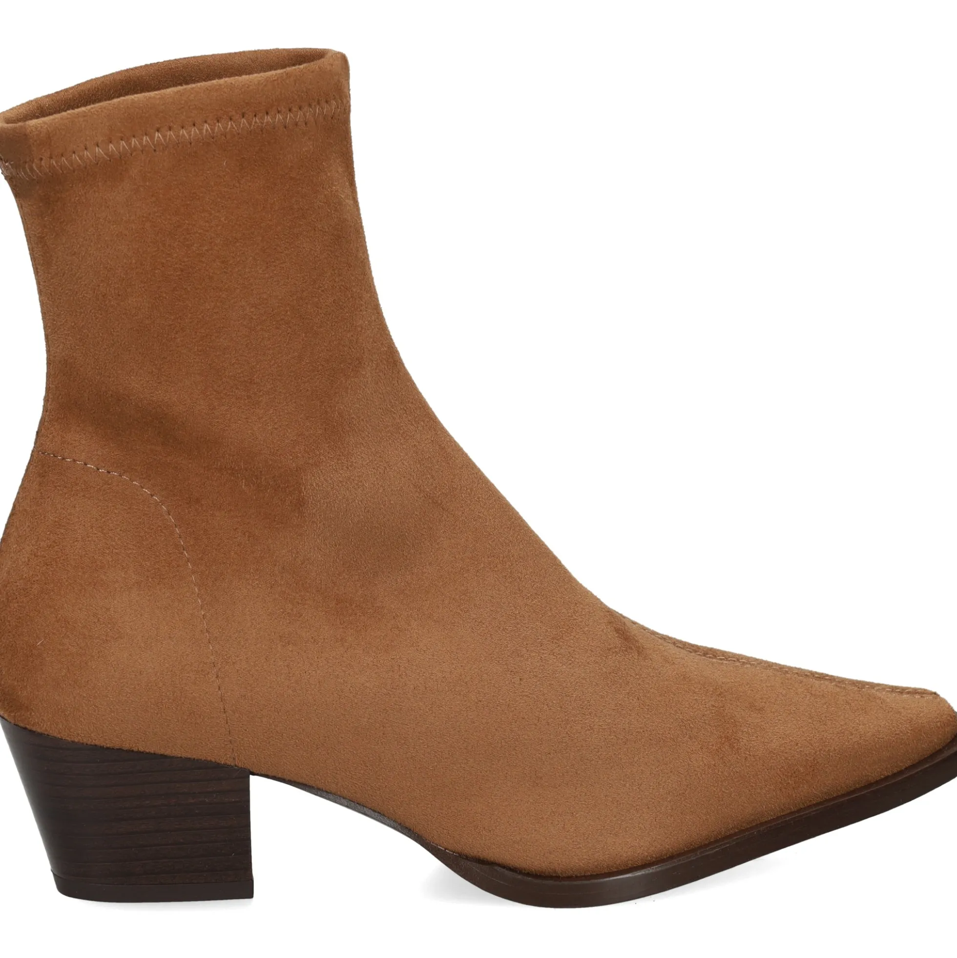 MISS ELASTIC Botines con tacón de Mujer 76280 10 TABACO
