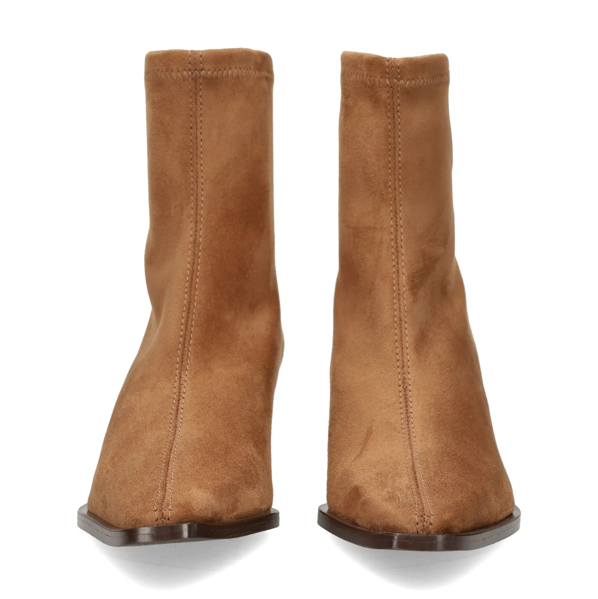 MISS ELASTIC Botines con tacón de Mujer 76280 10 TABACO