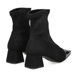 MISS ELASTIC Botines con tacón de Mujer 76152 55 NEGRO /NEGRO