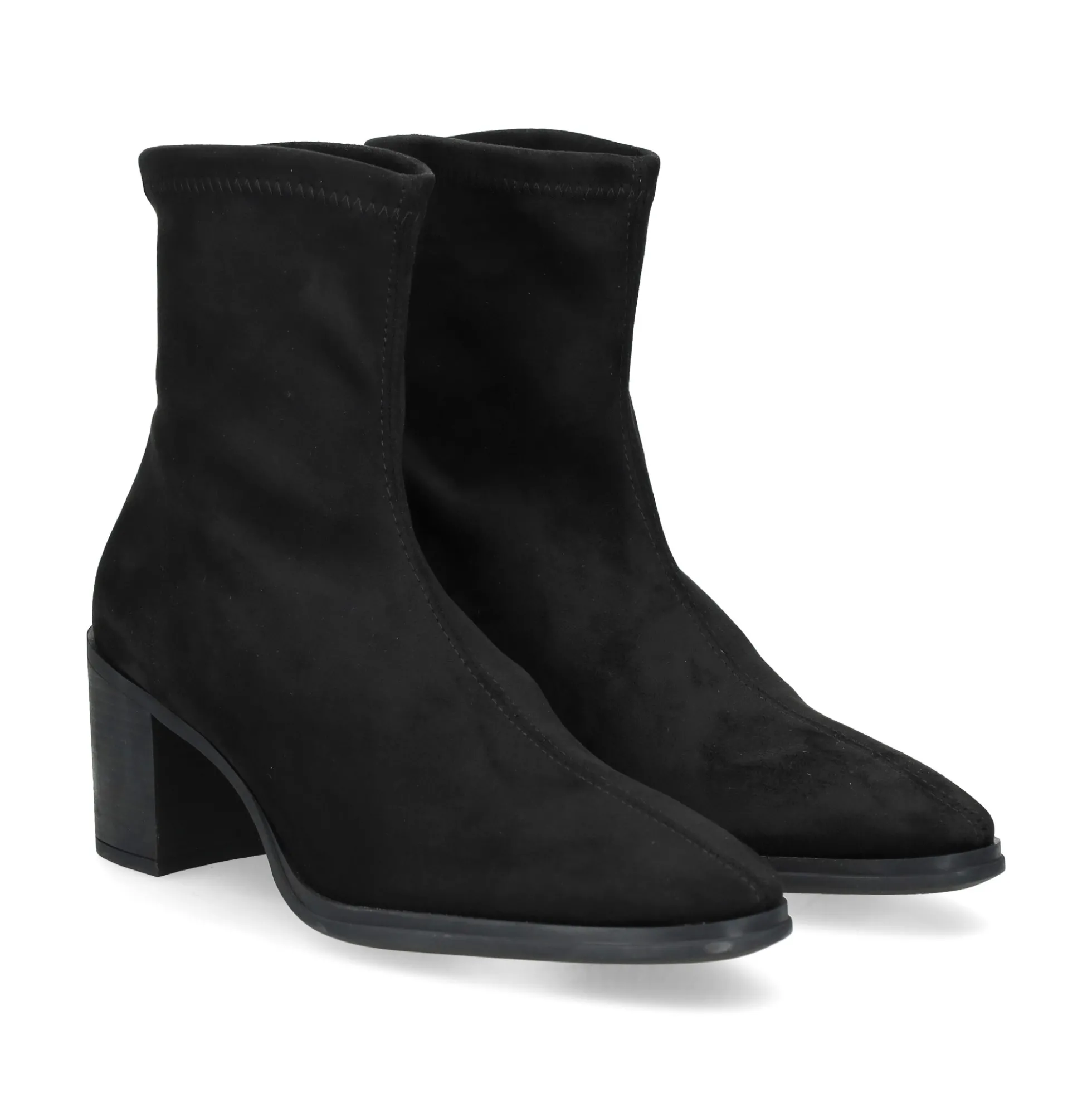 MISS ELASTIC Botines con tacón de Mujer 76200 05 NEGRO