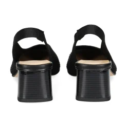 MISS ELASTIC Zapatos de tacón bajo 77007 05 NEGRO