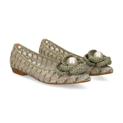 MIUXA Bailarinas de Mujer ZUFLOR MILITAR/SELVA