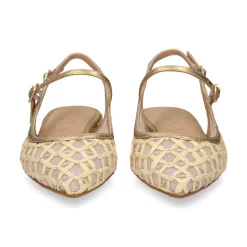 MIUXA Zapatos planos de Mujer ZEZE CAMEL/OPALO