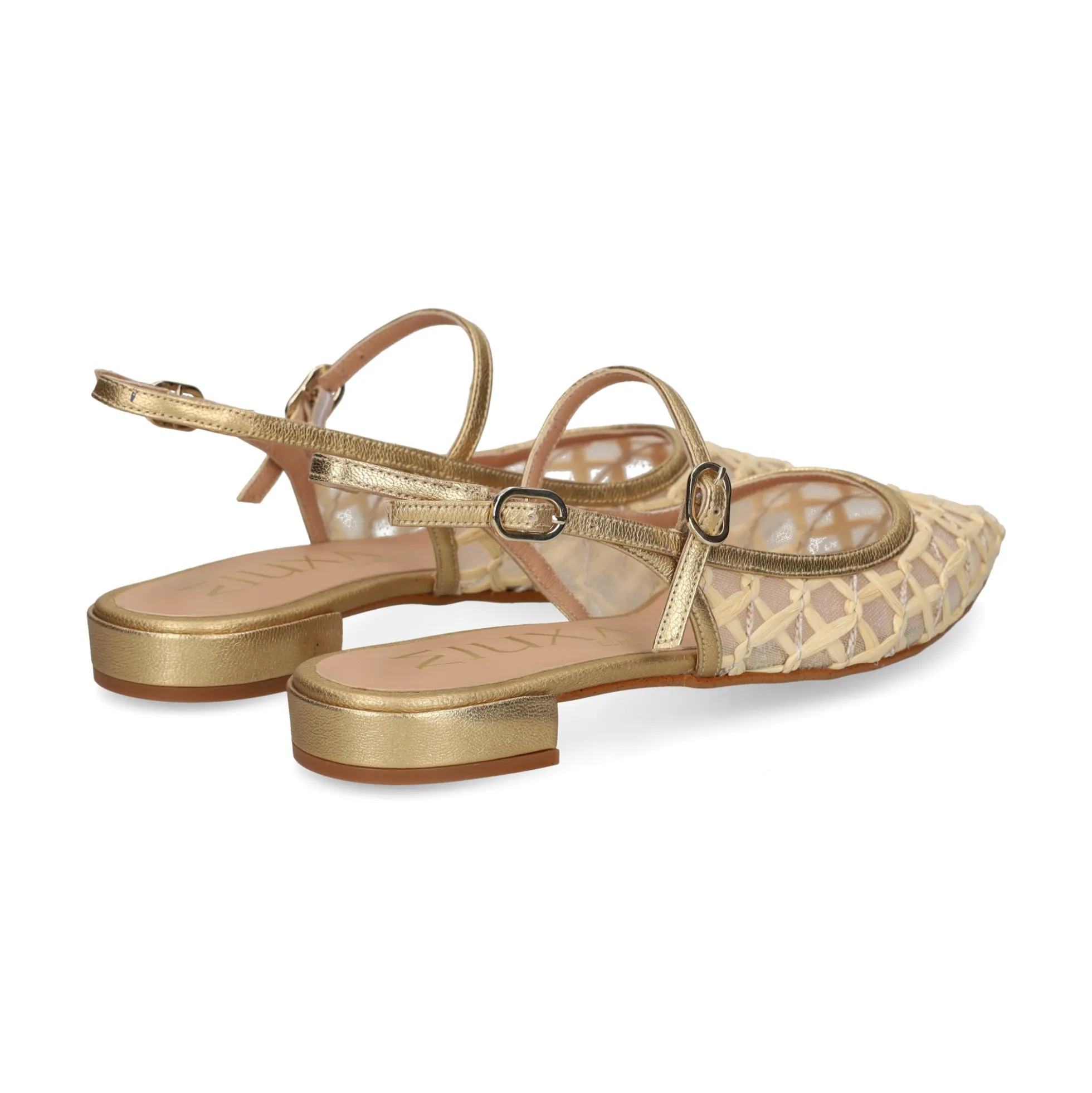 MIUXA Zapatos planos de Mujer ZEZE CAMEL/OPALO