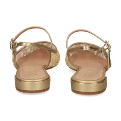 MIUXA Zapatos planos de Mujer ZEZE CAMEL/OPALO