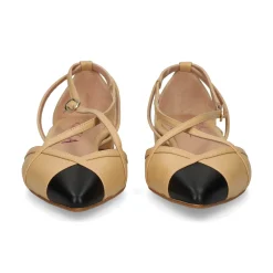 MIUXA Zapatos planos de Mujer ZAKLIO NEGRO/CHERISH