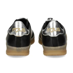 MJUS Zapatillas de Mujer T94172 NERO+ARGENTO
