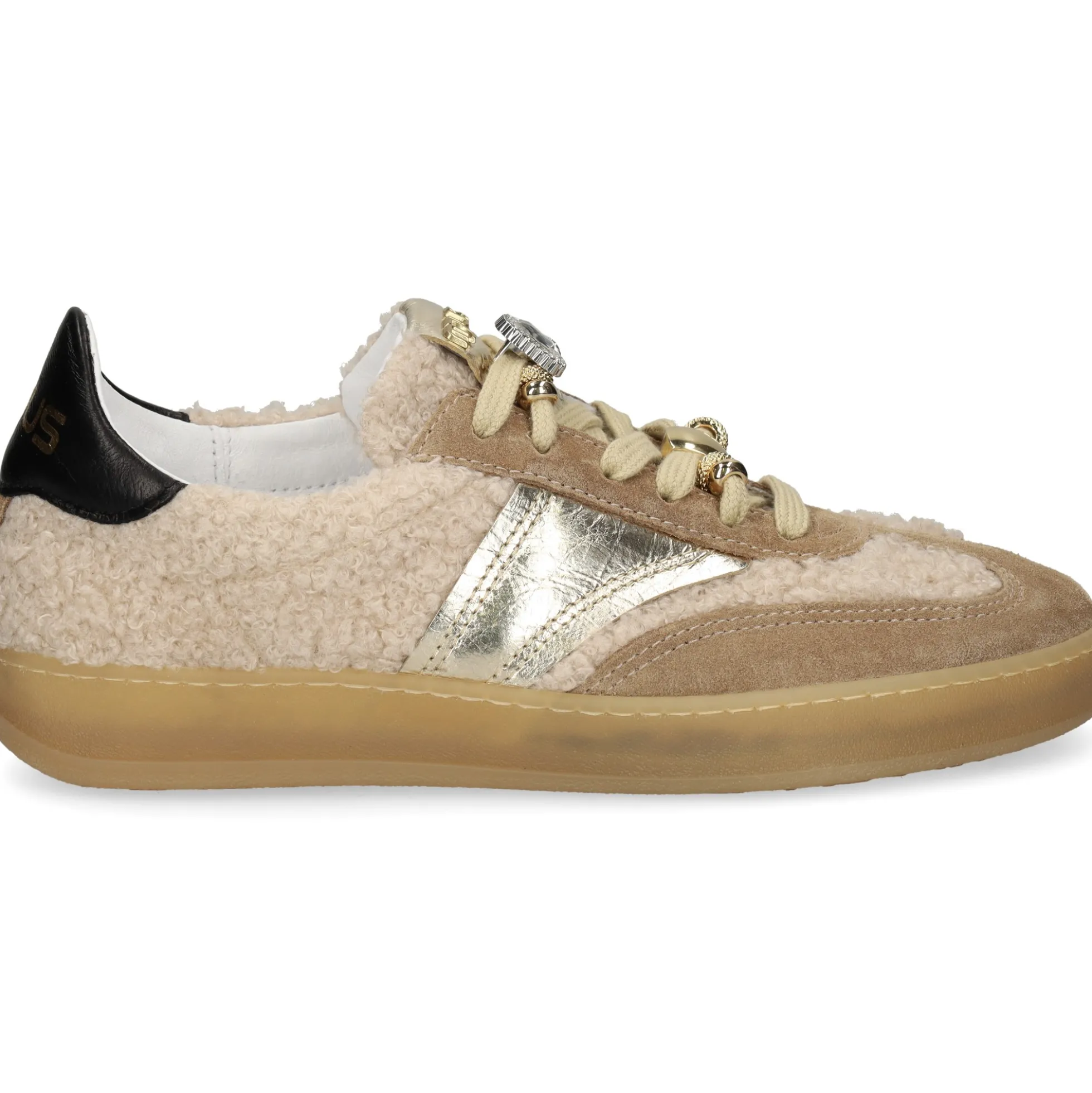 MJUS Zapatillas de Mujer T94172 COCCO+SABBIA+