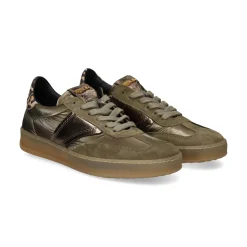 MJUS Zapatillas de Mujer T94109 OLIVA+OLIVA+ANT