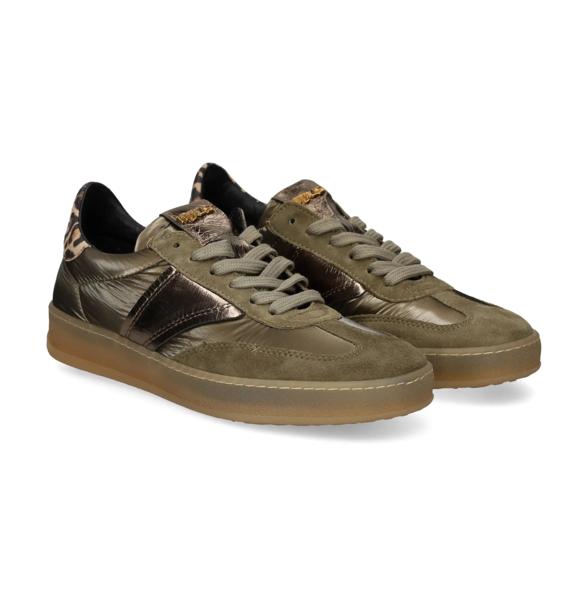 MJUS Zapatillas de Mujer T94109 OLIVA+OLIVA+ANT