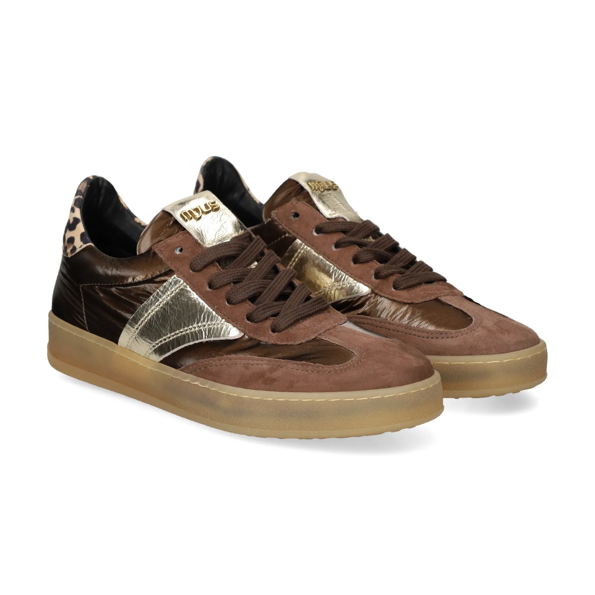 MJUS Zapatillas de Mujer T94109 CASTAGNA+PLATIN