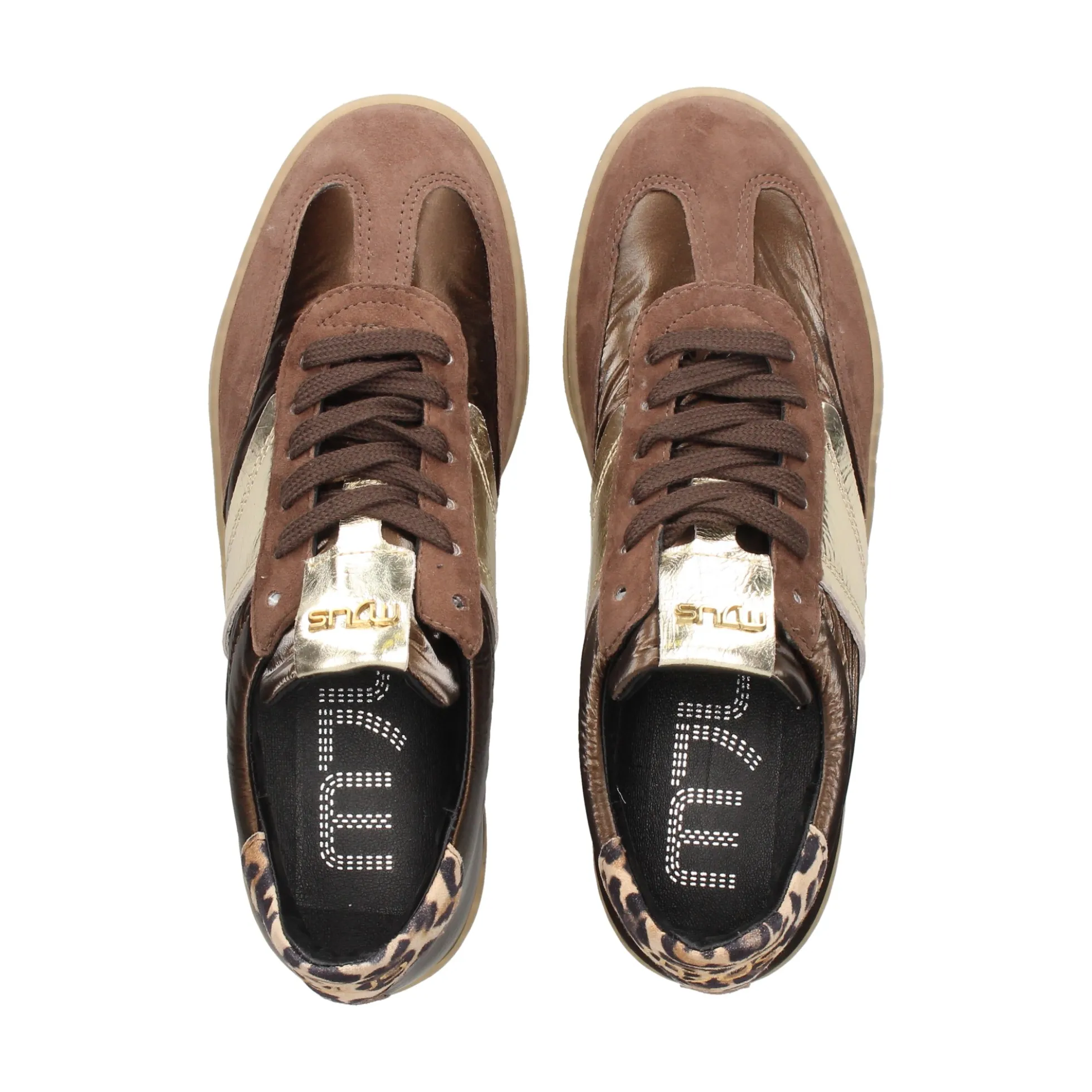 MJUS Zapatillas de Mujer T94109 CASTAGNA+PLATIN