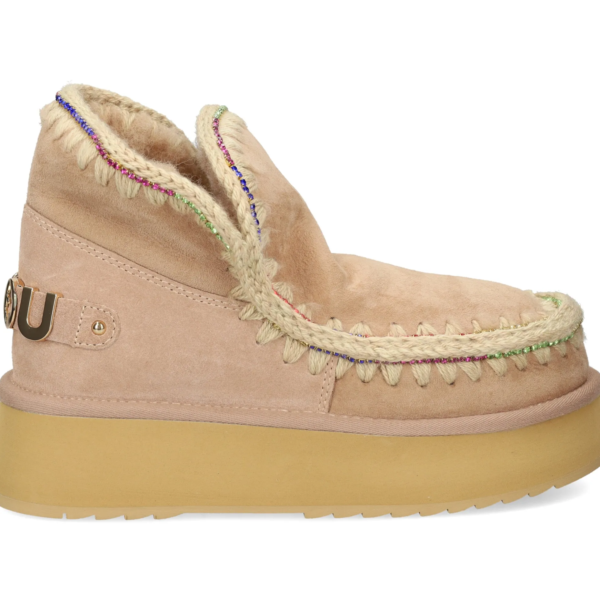 MOU Botines con tacón de Mujer ESKIMO 18 CAM