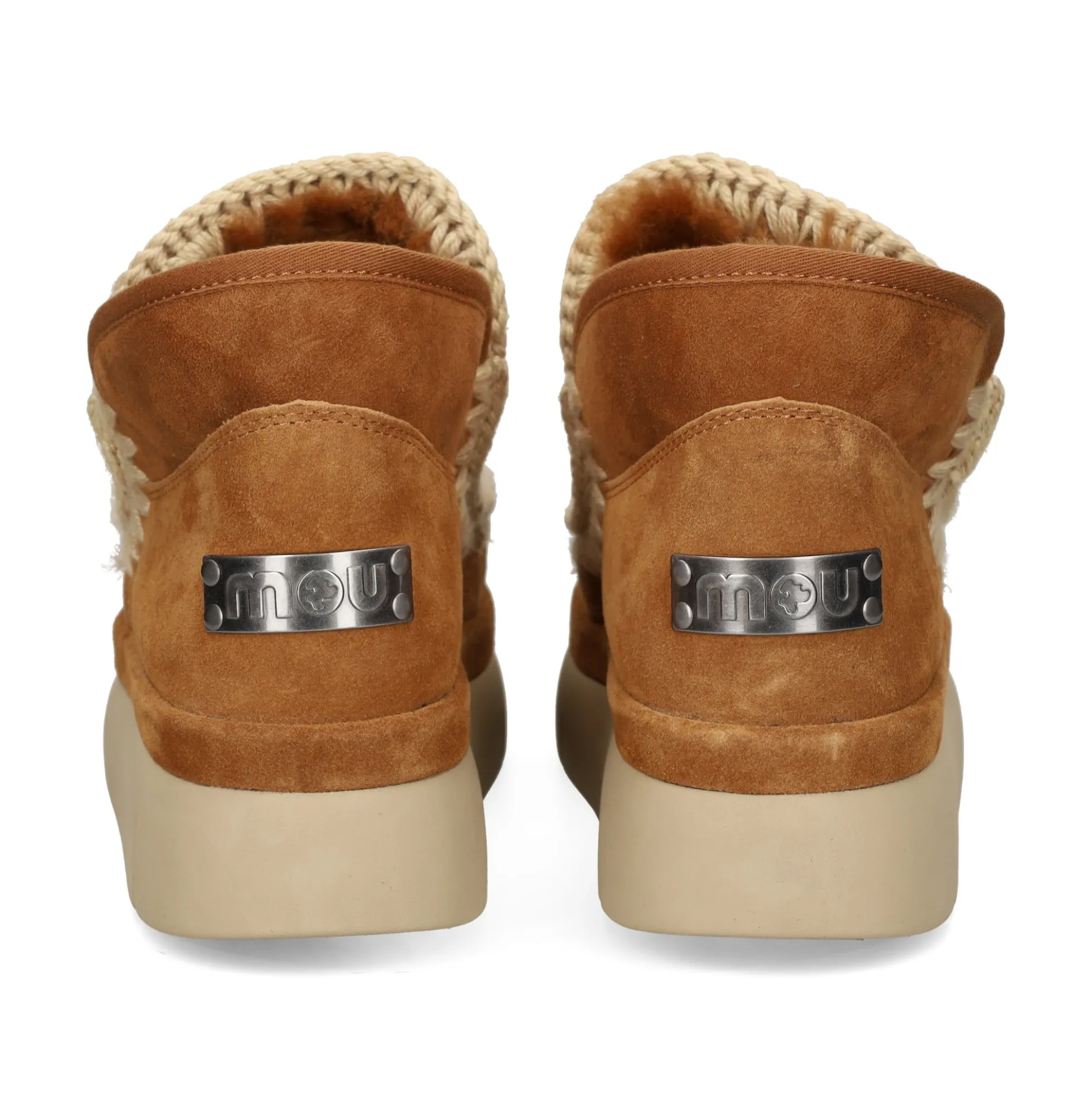 MOU Botines planos de Mujer Bounce welt sneaker suede COG