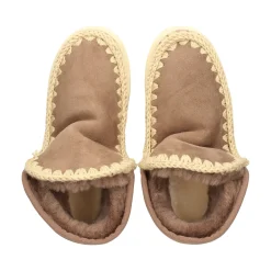 MOU Botines planos de Mujer Eskimo sneak bold glitter logo ELGRY