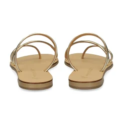 NICOLAS LAINAS Sandalias planas de Mujer 27-T ORO