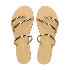 NICOLAS LAINAS Sandalias planas de Mujer 27-T ORO
