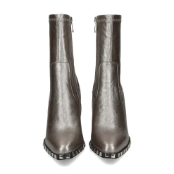 NOA HARMON Botines con tacón de Mujer 009095 0097 PLATA VIEJ