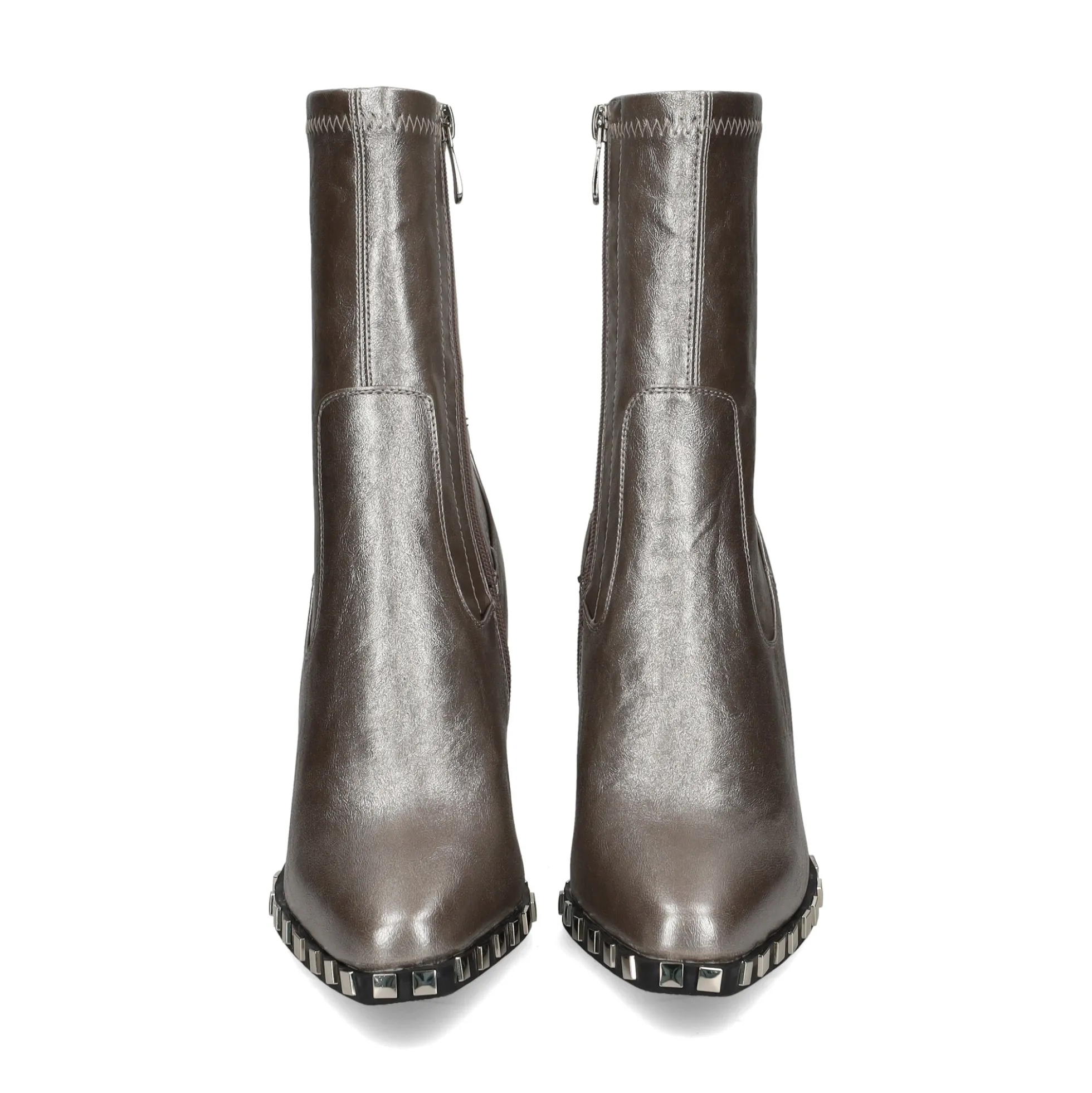NOA HARMON Botines con tacón de Mujer 009095 0097 PLATA VIEJ