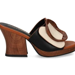 NOA HARMON Sandalias con plataforma de Mujer 009662-0M10 MULTI BEIGE