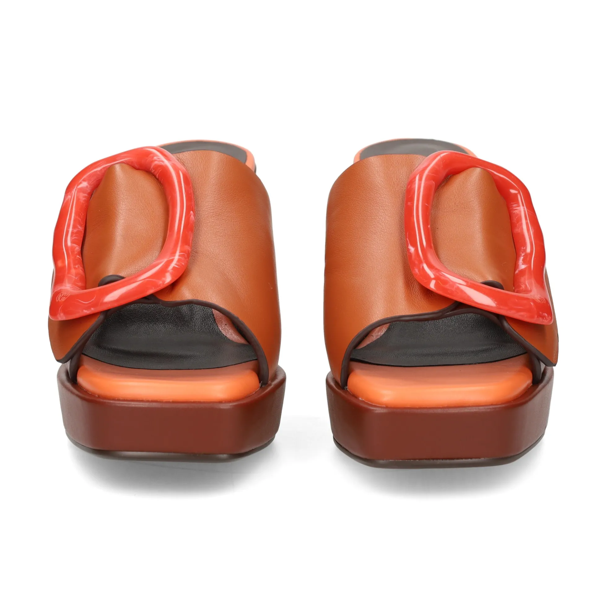 NOA HARMON Sandalias con plataforma de Mujer 009677-0M07 MULTI CUERO