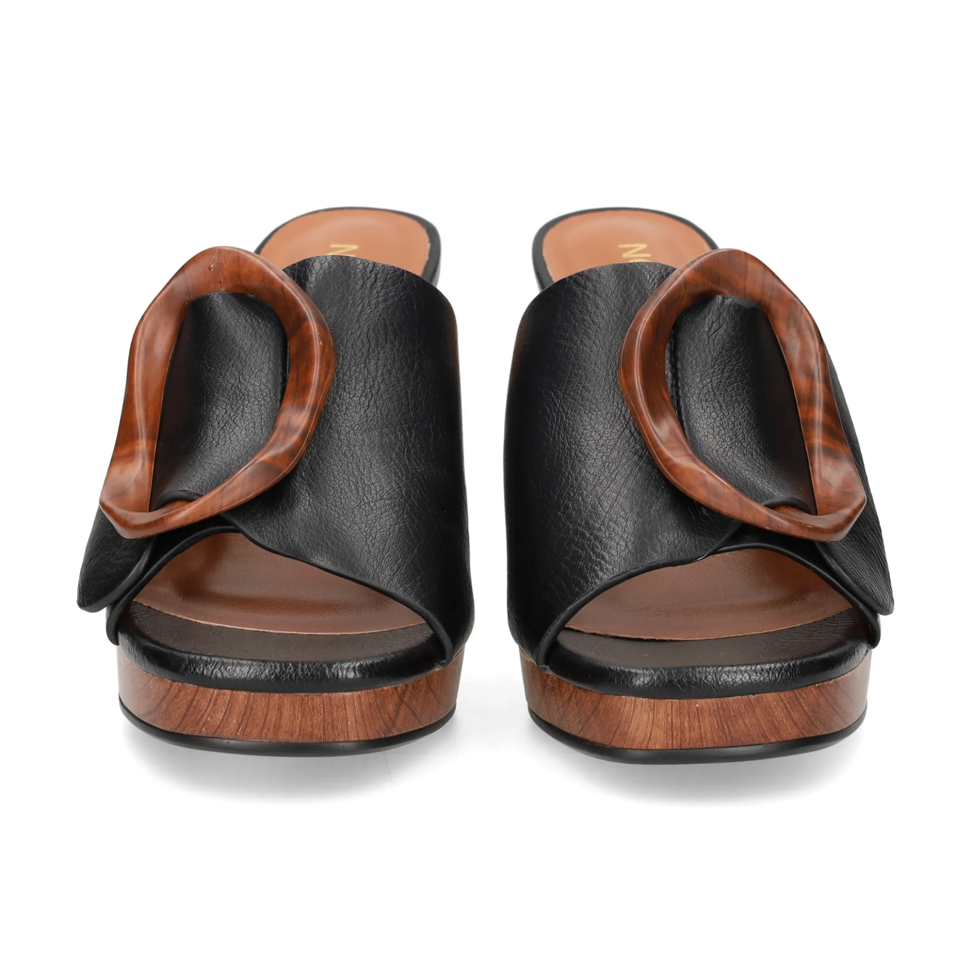 NOA HARMON Sandalias con plataforma de Mujer 009662-0006 NEGRO