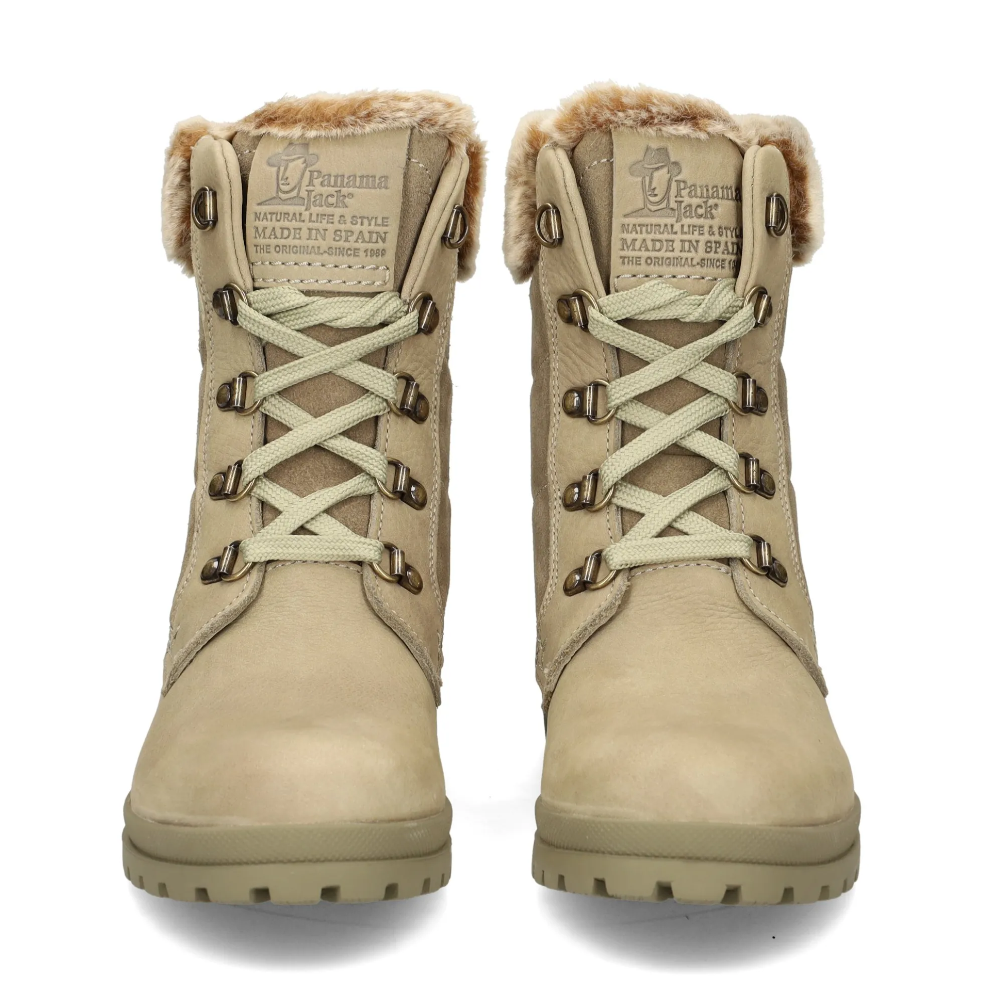 PANAMA JACK Botas planas de Mujer Tuscani B35 Kaki