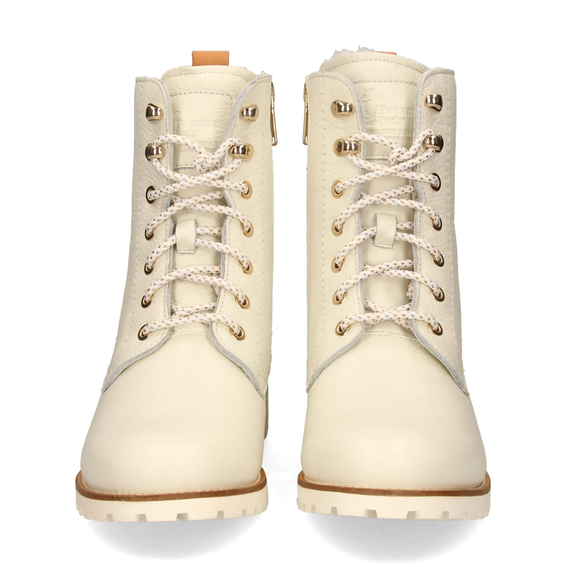 PANAMA JACK Botines planos de Mujer Fara Igloo Trav B3 Blanco