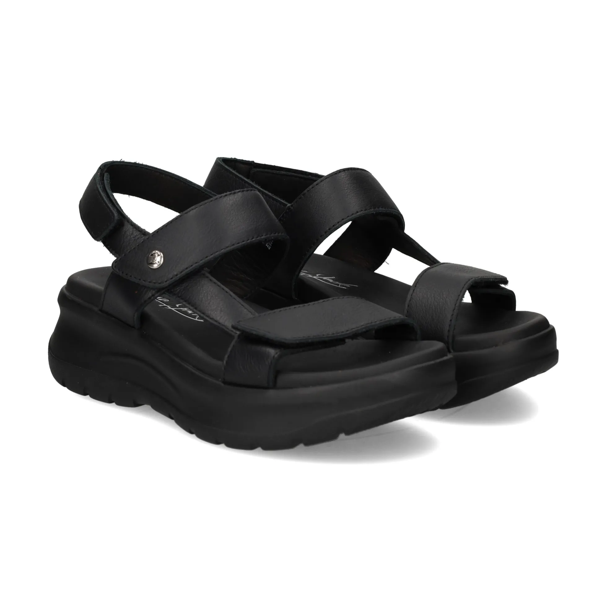 PANAMA JACK Sandalias con plataforma de Mujer Noor B1 NEGRO