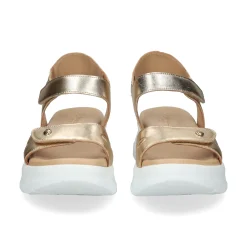 PANAMA JACK Sandalias con plataforma de Mujer Nita Shine B1 Oro