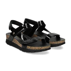 PANAMA JACK Sandalias cuña de Mujer Selma B26 NEGRO