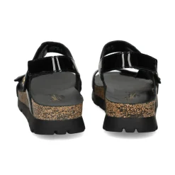 PANAMA JACK Sandalias cuña de Mujer Selma B26 NEGRO