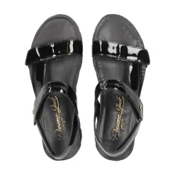 PANAMA JACK Sandalias cuña de Mujer Selma B26 NEGRO