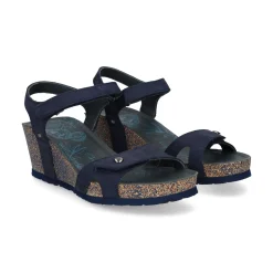 PANAMA JACK Sandalias cuña de Mujer Julia Basics B10 Marino