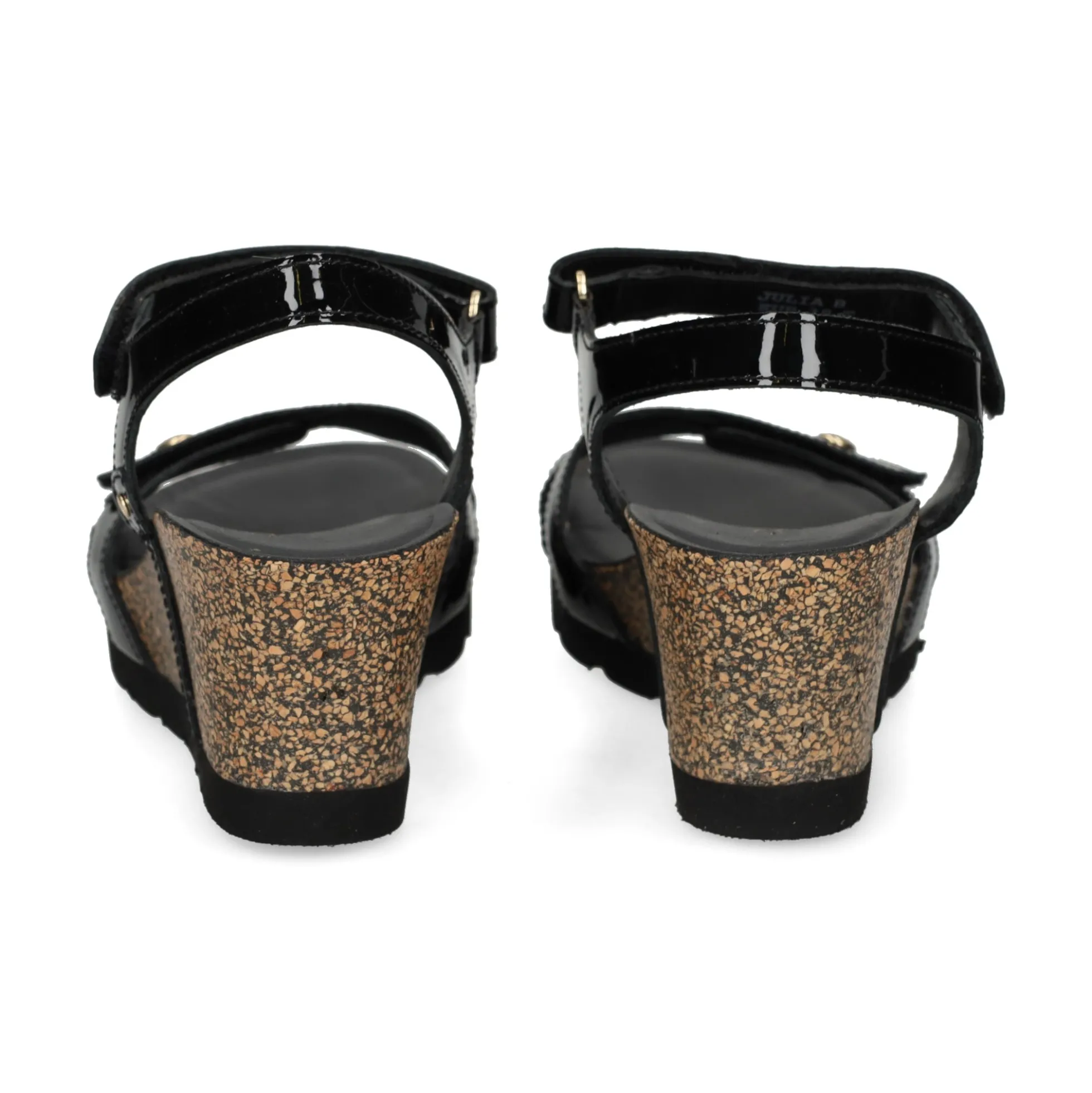 PANAMA JACK Sandalias cuña de Mujer Julia B63 NEGRO