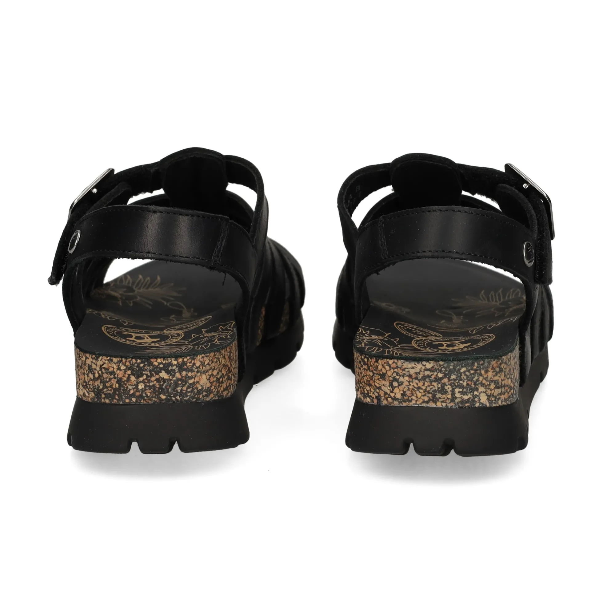 PANAMA JACK Sandalias planas de Mujer Sasha B1 NEGRO