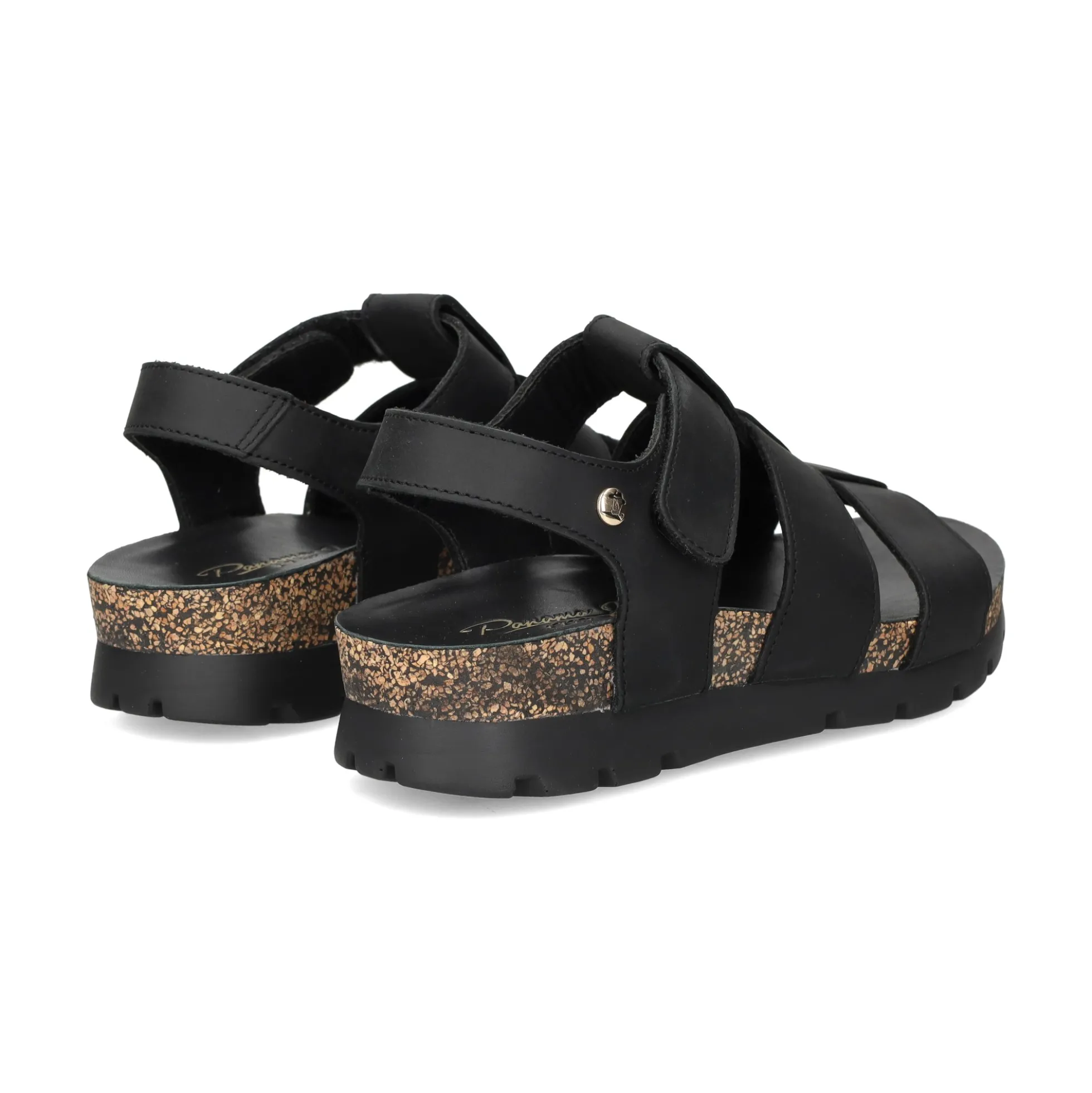 PANAMA JACK Sandalias planas de Mujer Sammy B1 NEGRO