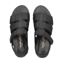 PANAMA JACK Sandalias planas de Mujer Sammy B1 NEGRO