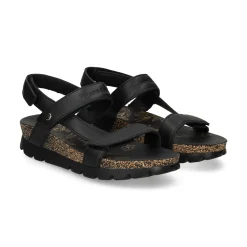 PANAMA JACK Sandalias planas de Mujer Selma B4 Negro