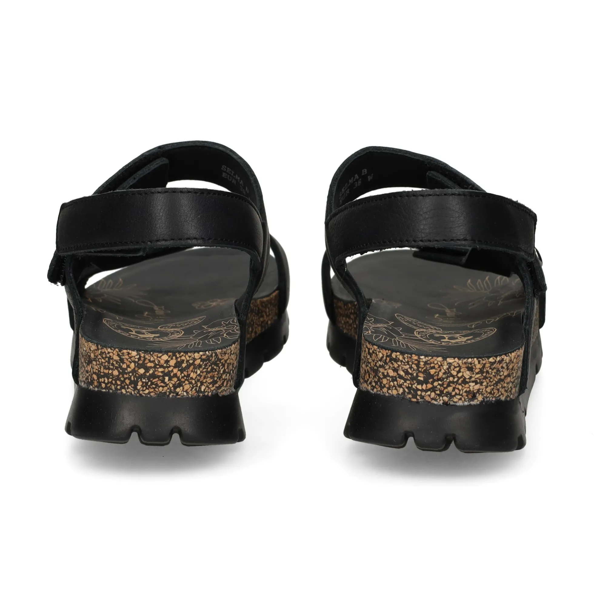PANAMA JACK Sandalias planas de Mujer Selma B4 Negro