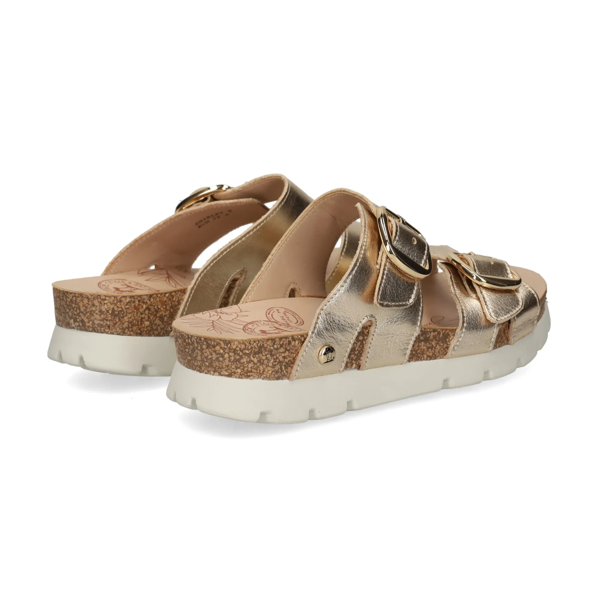 PANAMA JACK Sandalias planas de Mujer Shirley B10 Oro