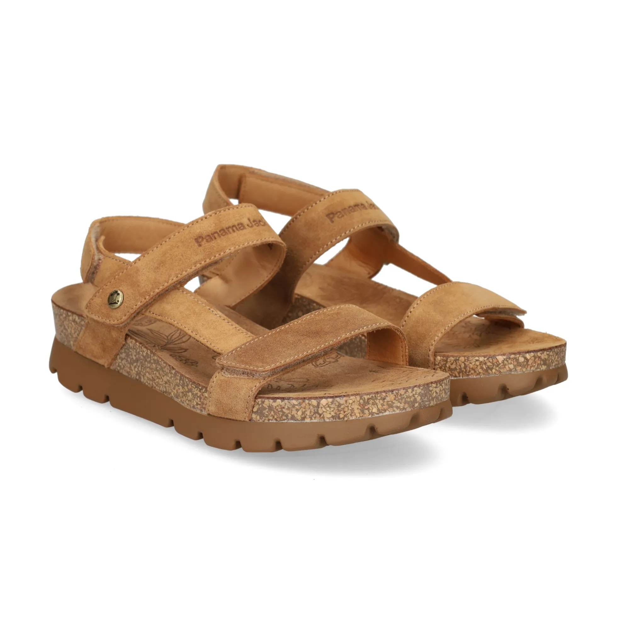 PANAMA JACK Sandalias planas de Mujer Selma B10 CUERO
