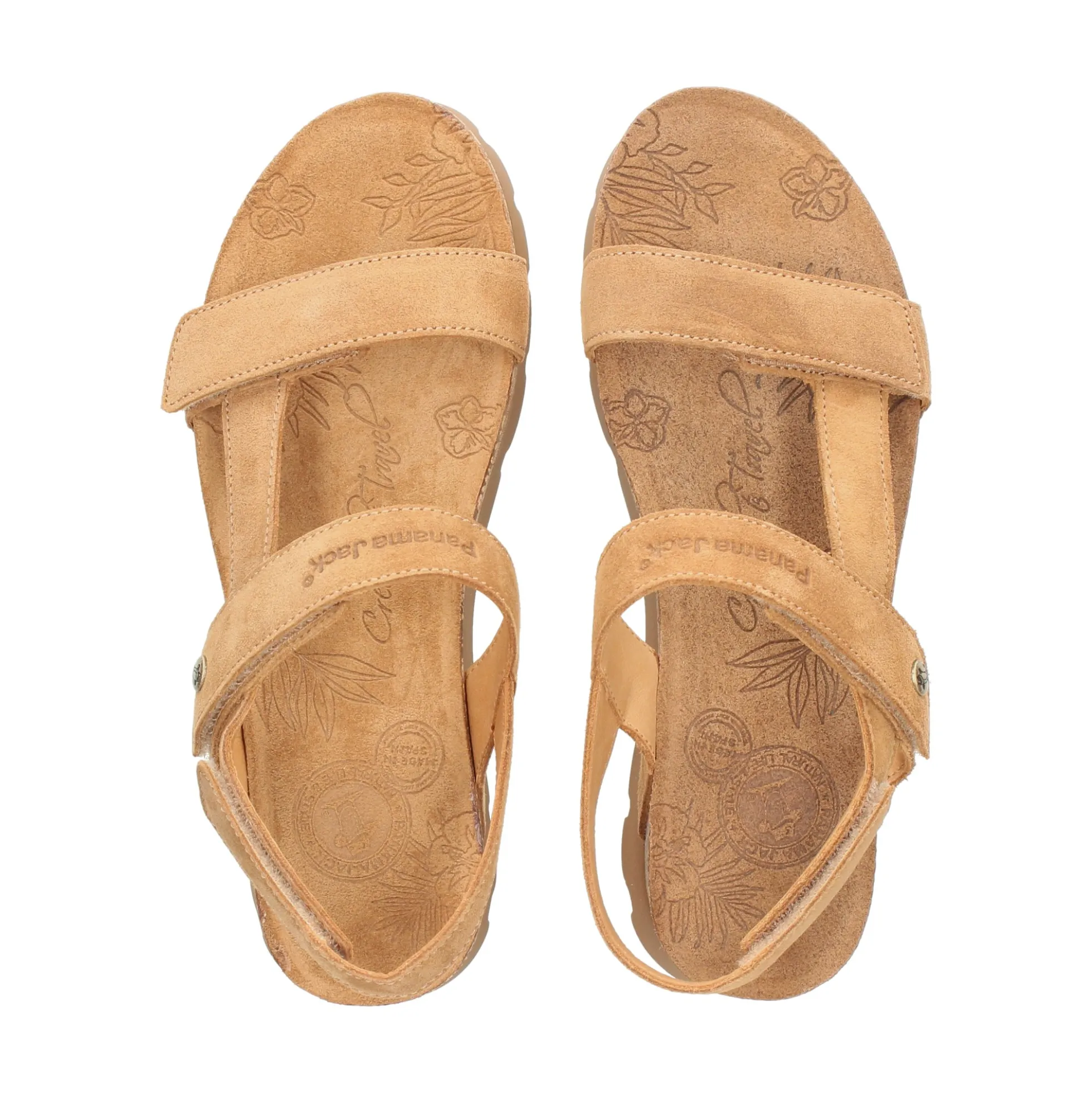 PANAMA JACK Sandalias planas de Mujer Selma B10 CUERO