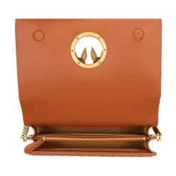 PINKO Bolsos 100063 L48Q CUOIO/GOLD